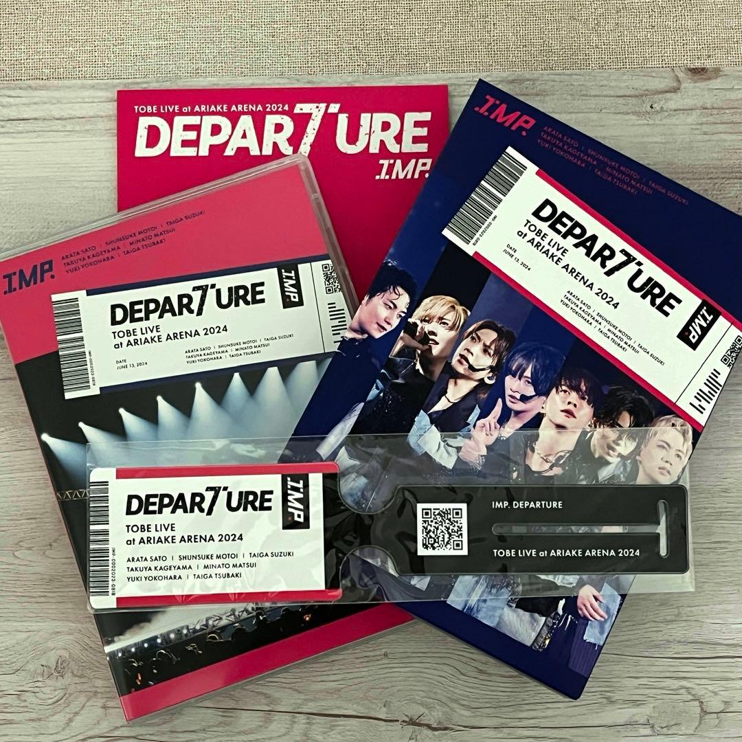 ま*ま様 IMP. TOBE LIVE DEPARTURE初回生産限定盤Blu-