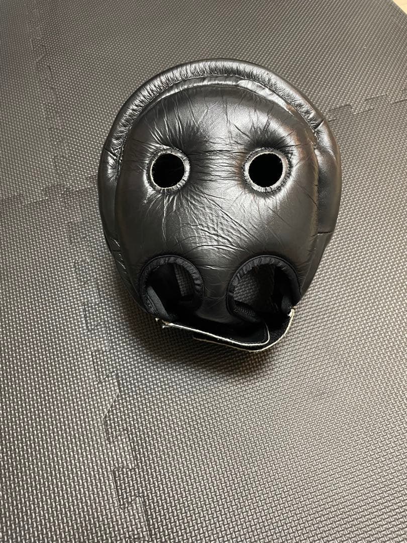 年末年始値下げ　Fairtex ブラック ヘッドギア　Lサイズ