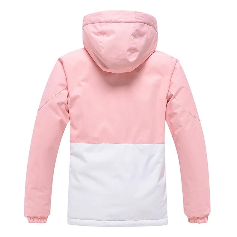 スノボー ウェア/上下セット/スノーボード/スキー/レディース/ピンク黒Sサイズ