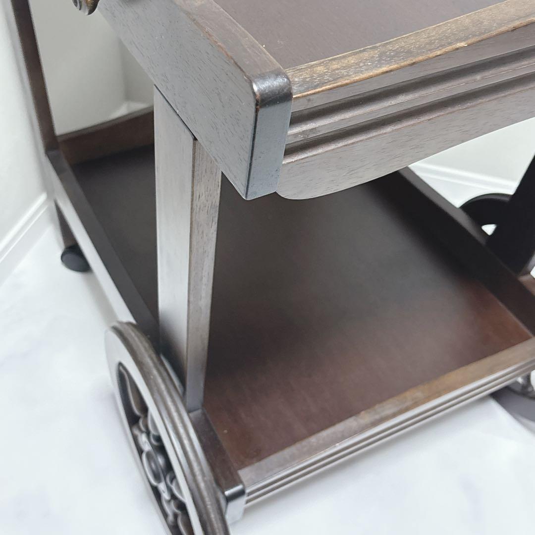 karimoku カリモク キッチンワゴン ヴィンテージ　店舗 オブジェ　極美品