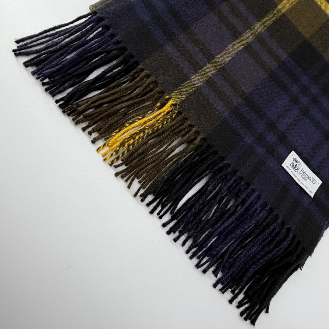 17078✨ジョンストンズ ビームス別注 ゴードンタイプ カシミヤ 大判ストール