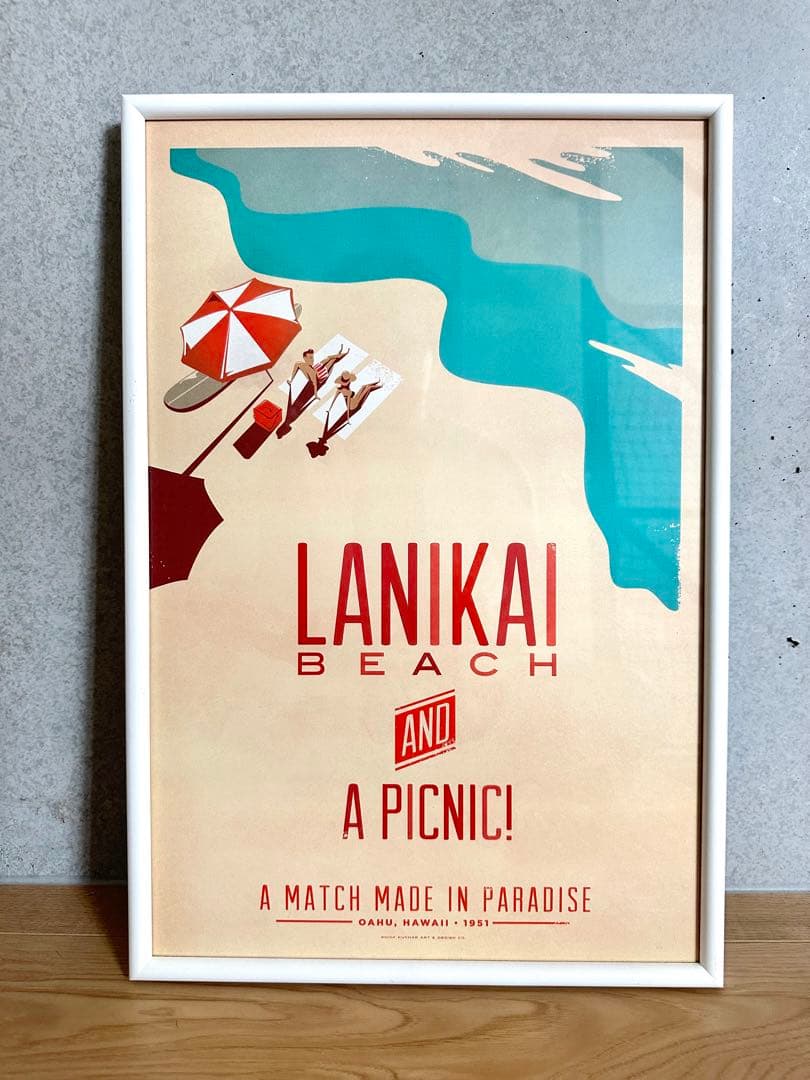 ktm様 ハワイ画家Nick Kucharニック カッチャーアート額付き6点