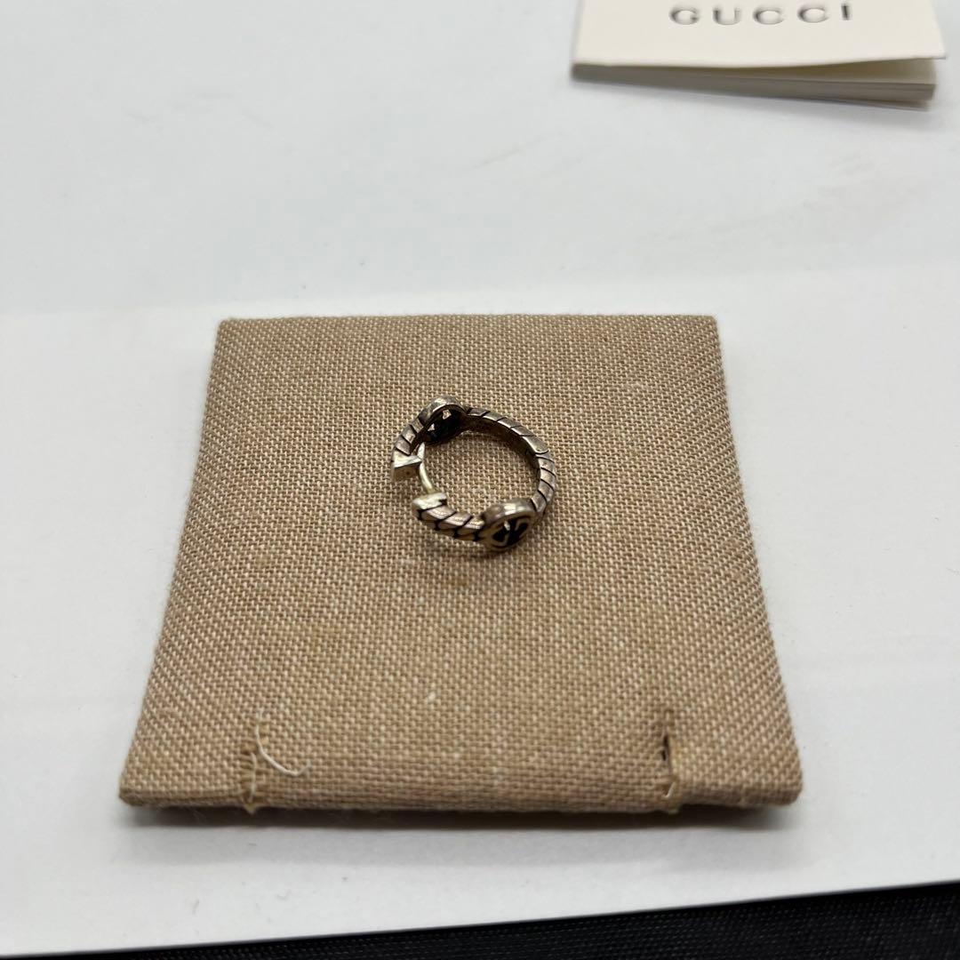 GUCCI インターロッキング ピアス 片方のみ 付属品あり