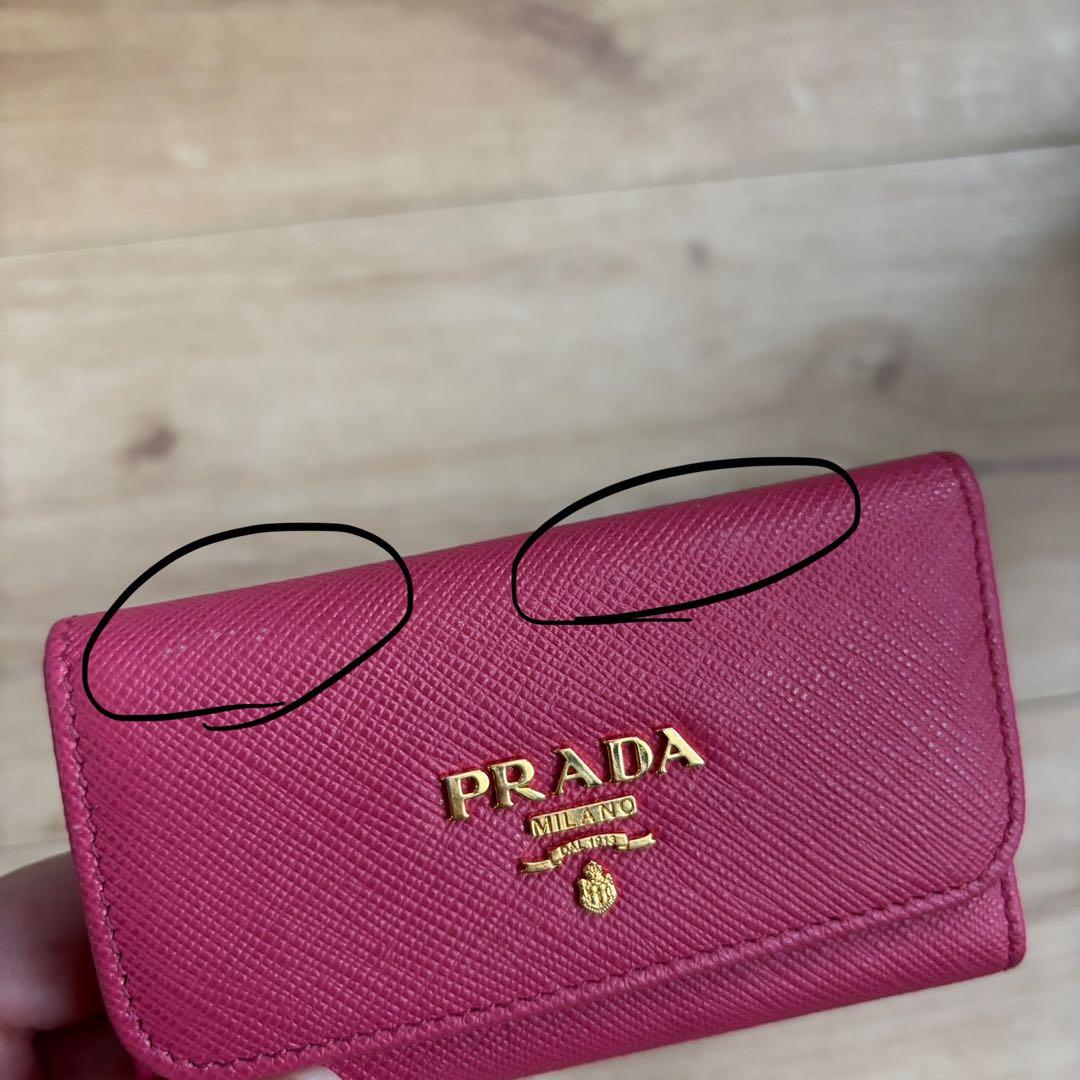 PRADA SAFFIANO キーケースPEONIA