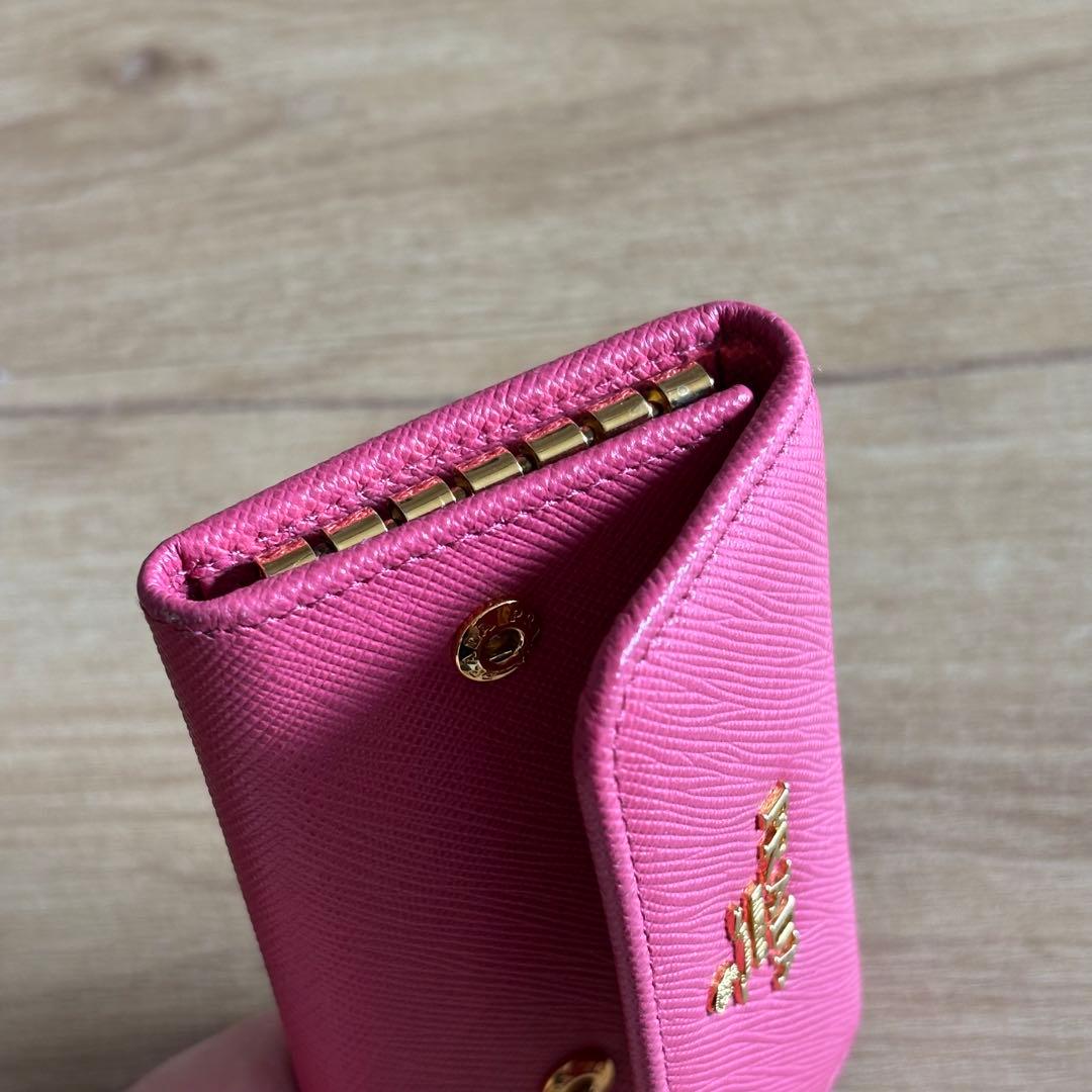 PRADA SAFFIANO キーケースPEONIA