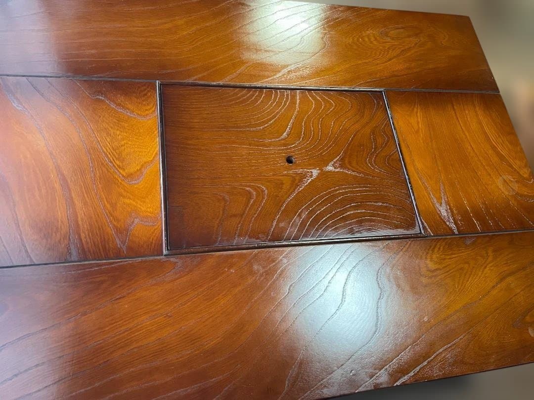 関西火鉢座卓 　囲炉裏 家具 ダイニングテーブル 炉端 収納付　12c110