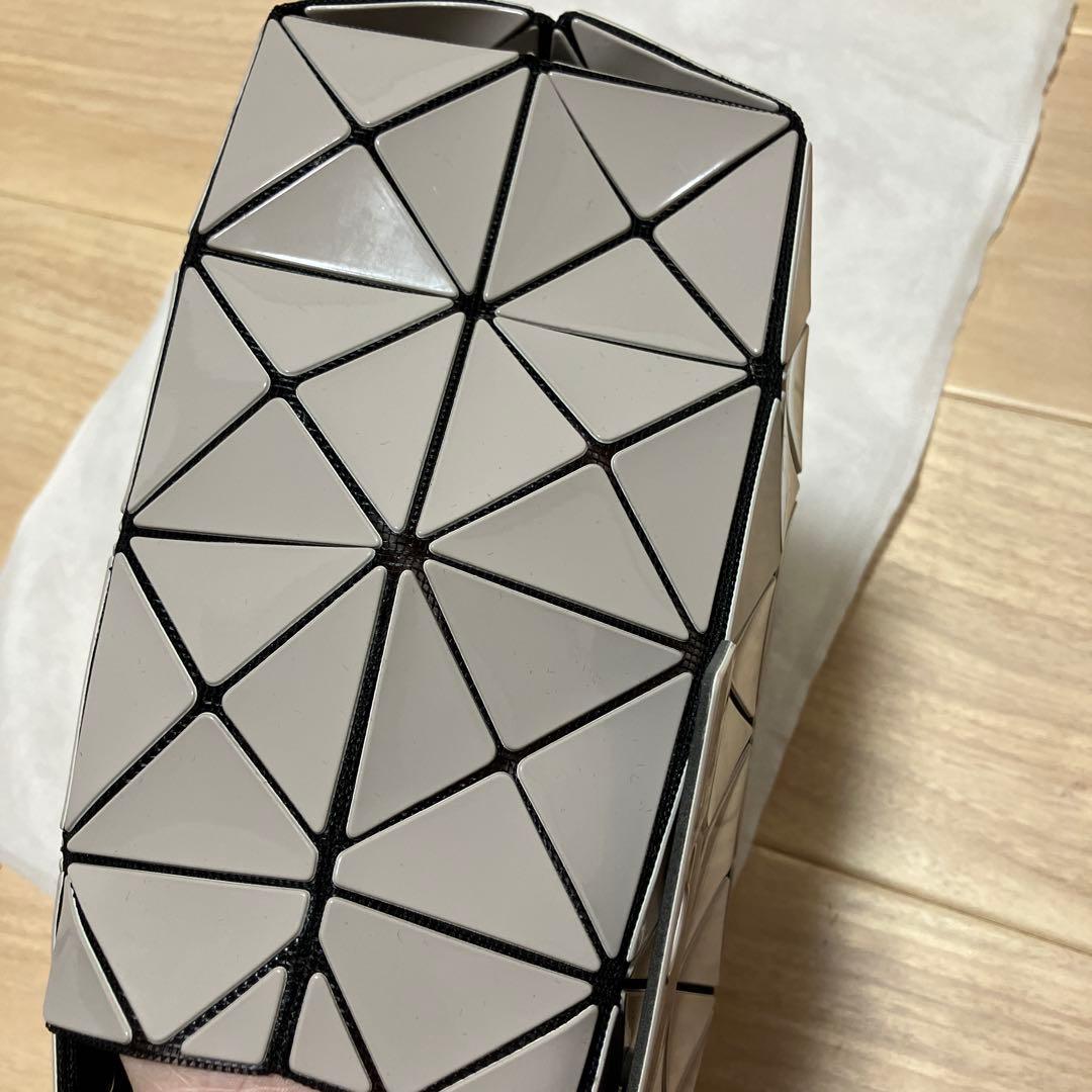 【未使用】BAOBAO バオバオイッセイミヤケ　大きいサイズトートバッグ グレー