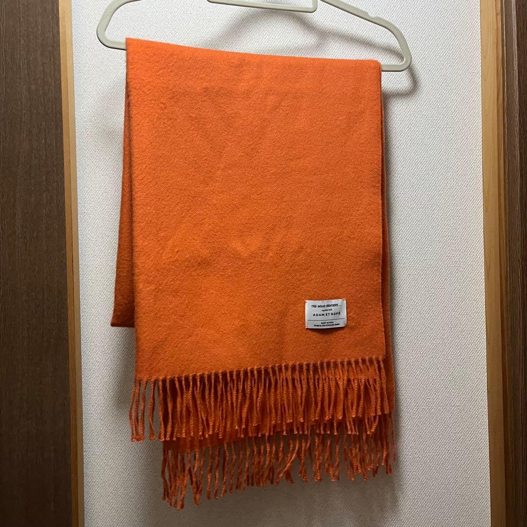 THE INOUE BROTHERS... オレンジマフラー　大判