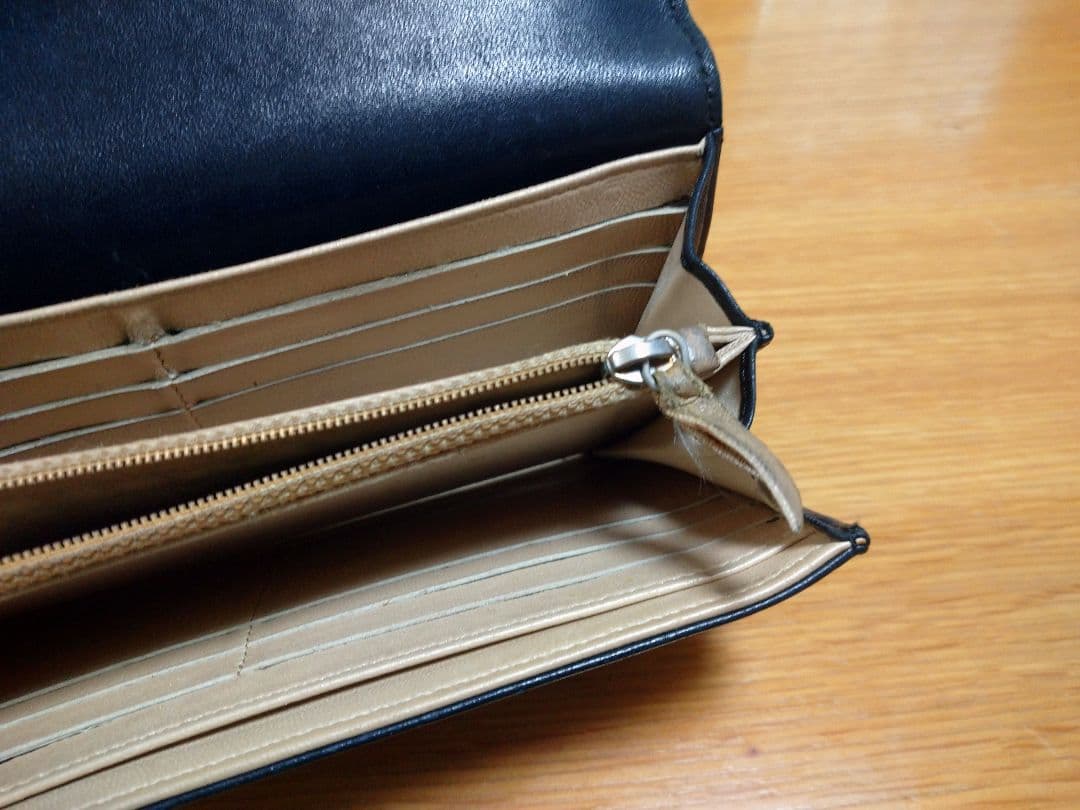 専用です。CHANEL ブラック レザー 長財布 中古