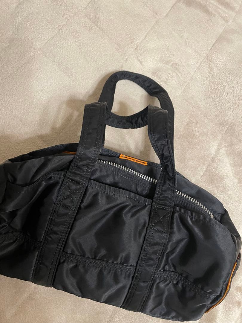 PORTER タンカーブラック ドラムバッグS ミニボストンバッグ