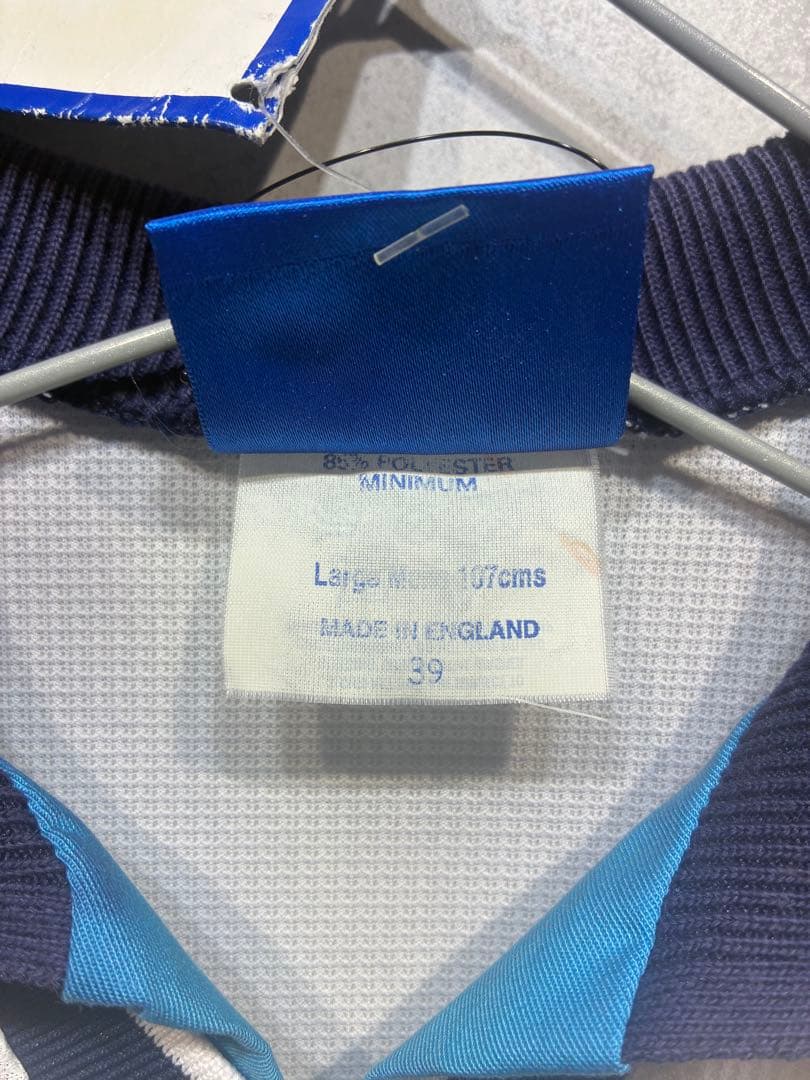 【デッドストック】UMBRO イングランド代表 ポロシャツ ホワイト ビンテージ