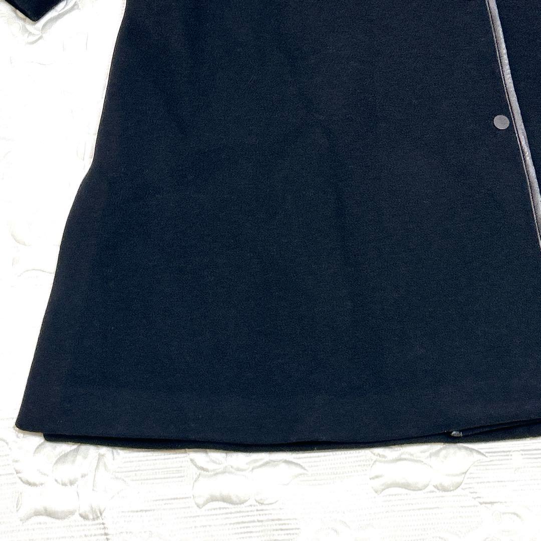 極美品❤︎ UNITED TOKYO ベロアカットテントコート 2way 黒