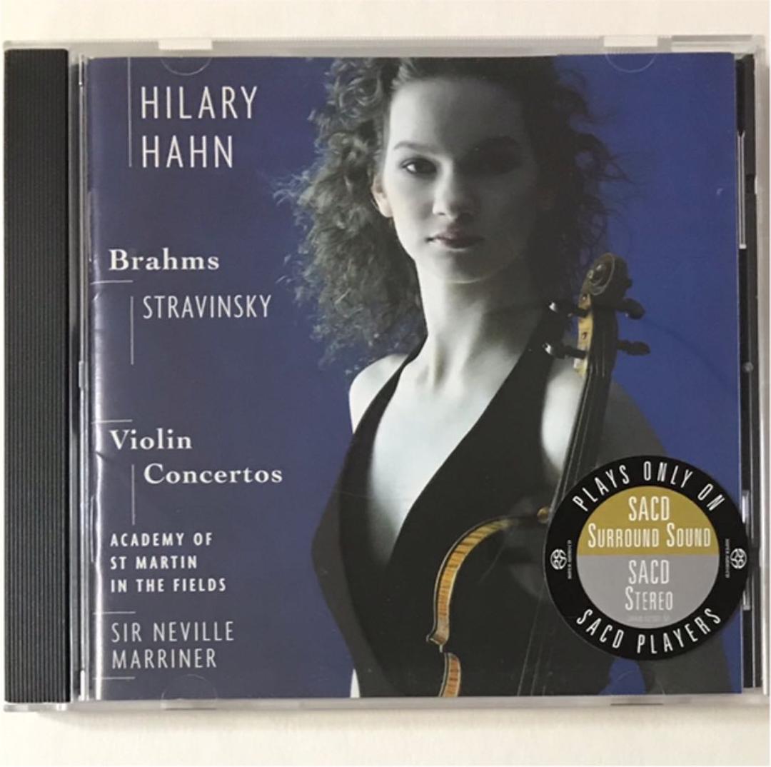 ヒラリー・ハーン SACD Multi-ch ブラームス ストラヴィンスキー