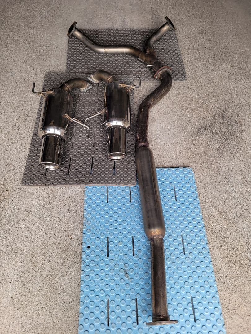 レガシィ BP5 HKS ES PREMIUM マフラー+センターパイプ