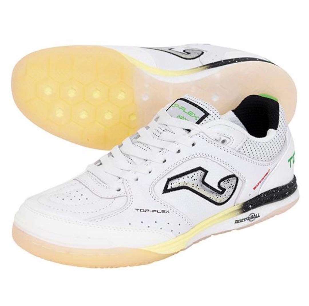 ホマ　フットサルシューズ ホワイト/ブラック