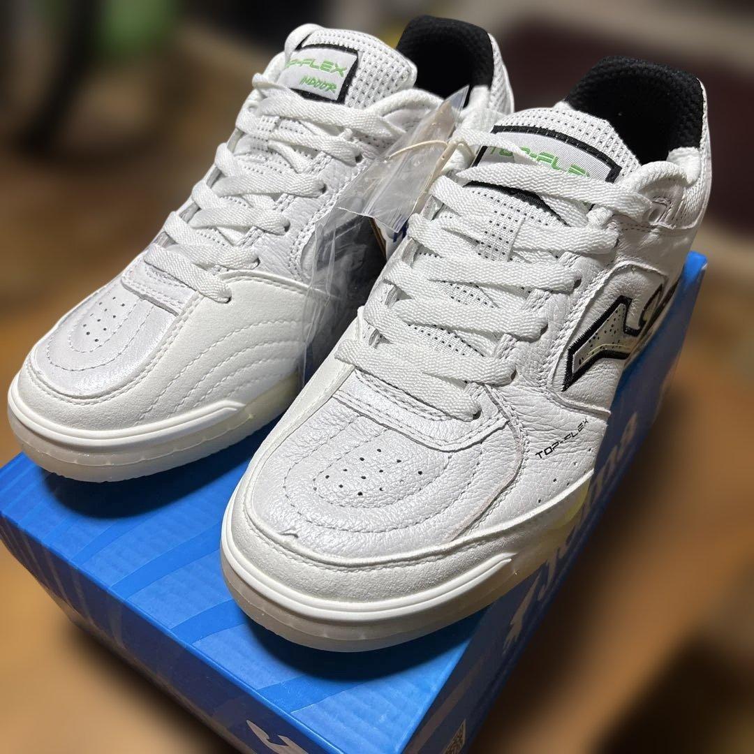 ホマ　フットサルシューズ ホワイト/ブラック