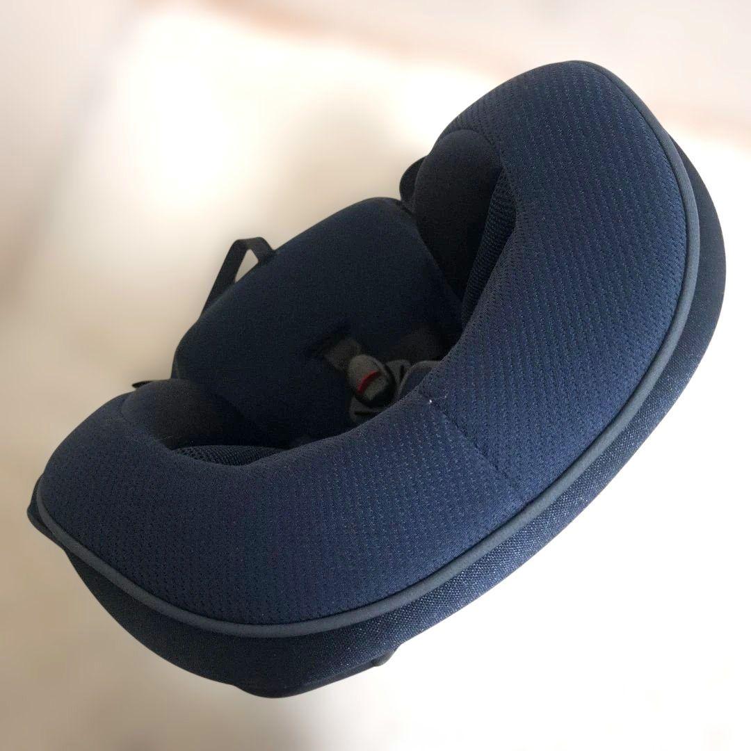 【美品】アップリカ エアグルーヴAD ネイビー チャイルドシート