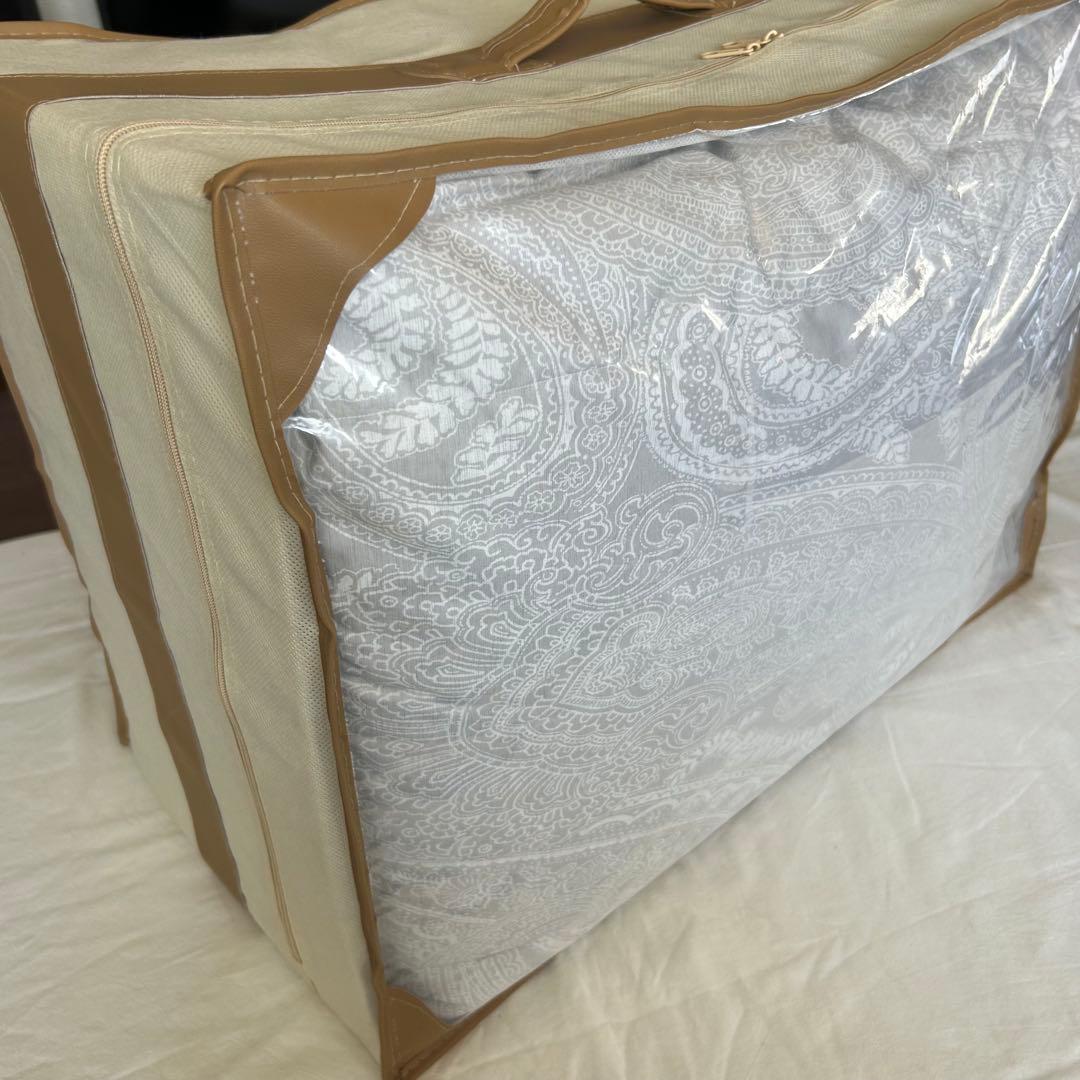 NISHIKAWA DOWN ペイズリー掛け布団 シングル