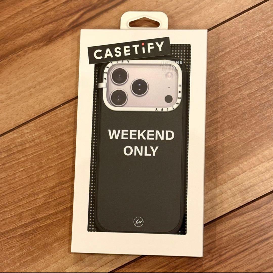 iPhone17promaxWEEKEND店舗限定フラグメント CASETiFY