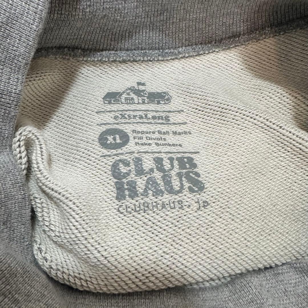 クラブハウスCLUBHAUS XLサイズグレー