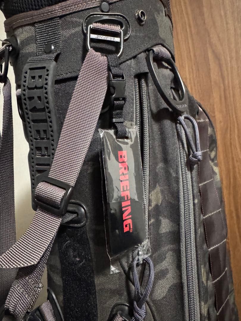 BRIEFING 迷彩柄 キャディバッグ