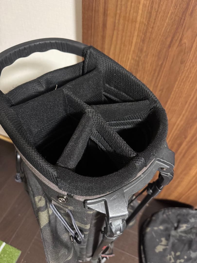 BRIEFING 迷彩柄 キャディバッグ