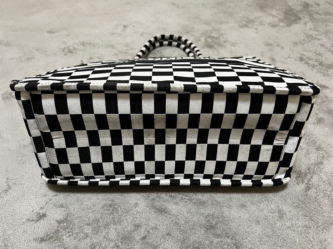 Christian Dior チェッカーパターン ビジネスバッグ　ラージsize