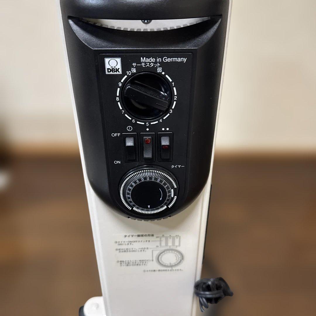 DBKオイルヒーターHEZ13/10K-B 2022製D&DEPARTMENT