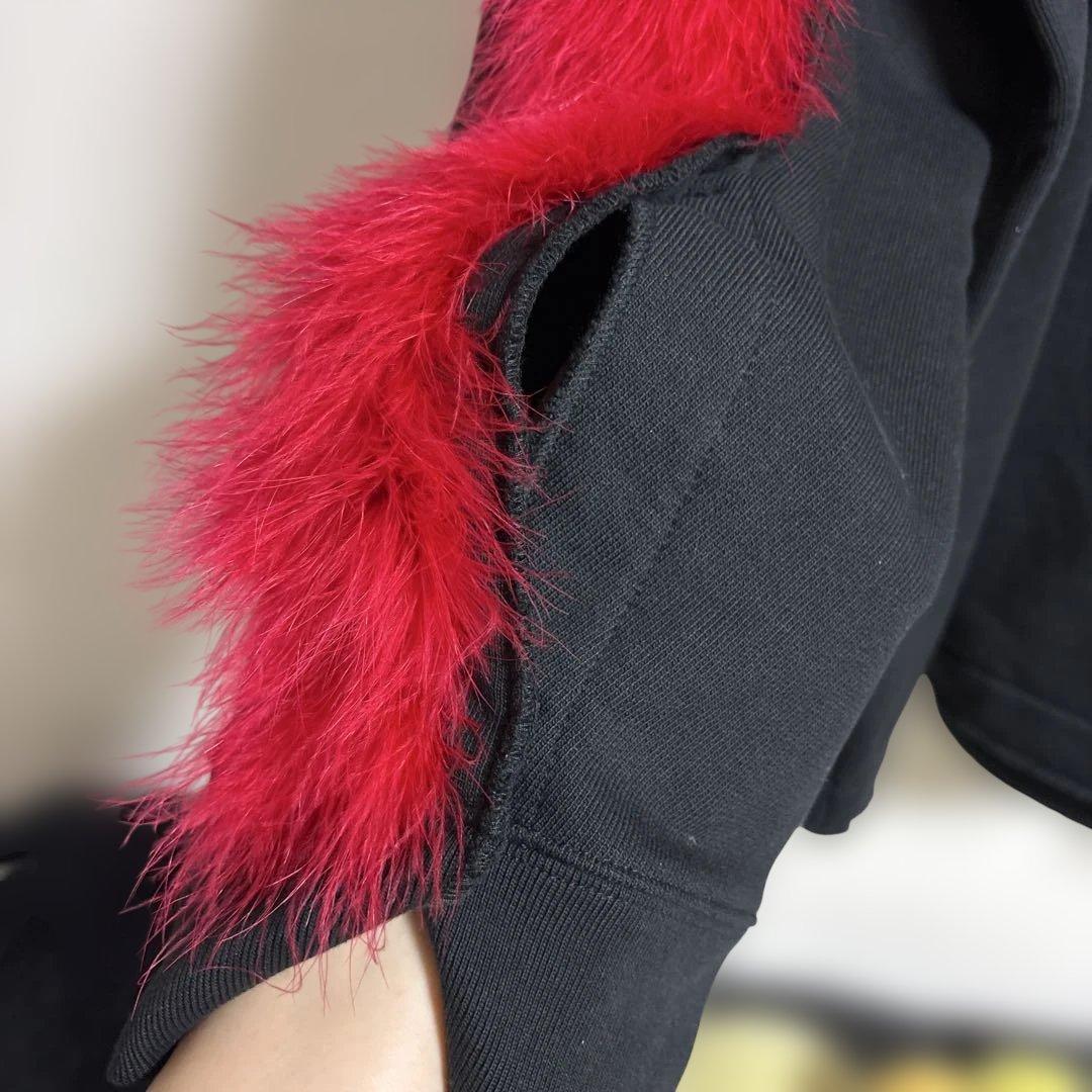 dries van noten ドリスヴァンノッテン　ファー　スウェット