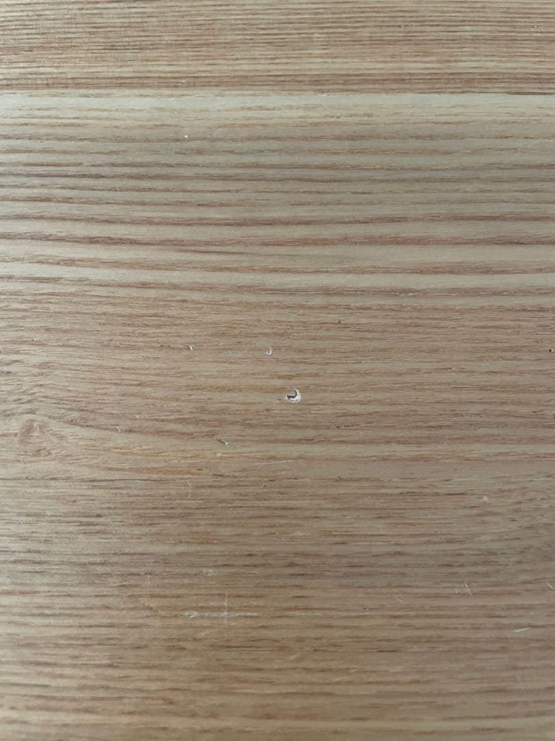 無印良品　MUJI 学習机　タモ材　木製机　デスク