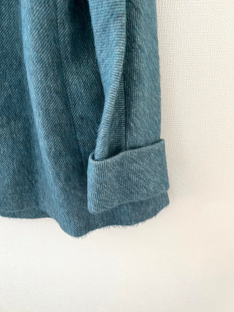 【美品】レリアン　Leilian ハーフコート　アルパカ　ウール　　サイズ11