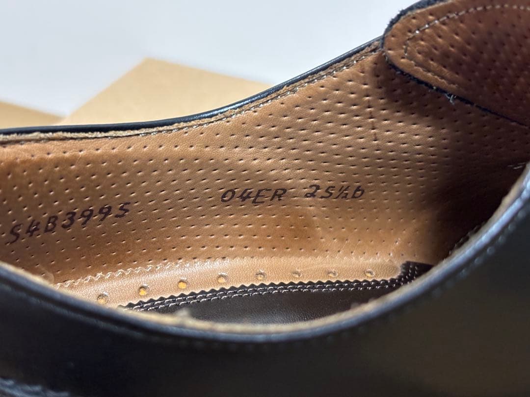 REGAL ストレートチップ04ER（25.5㎝）黒色