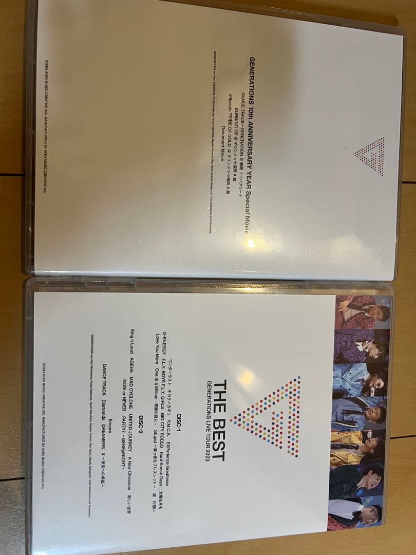 GENERATIONS DVD セット