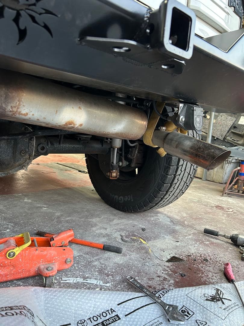 JK ラングラー GIBSON マフラー テールパイプ