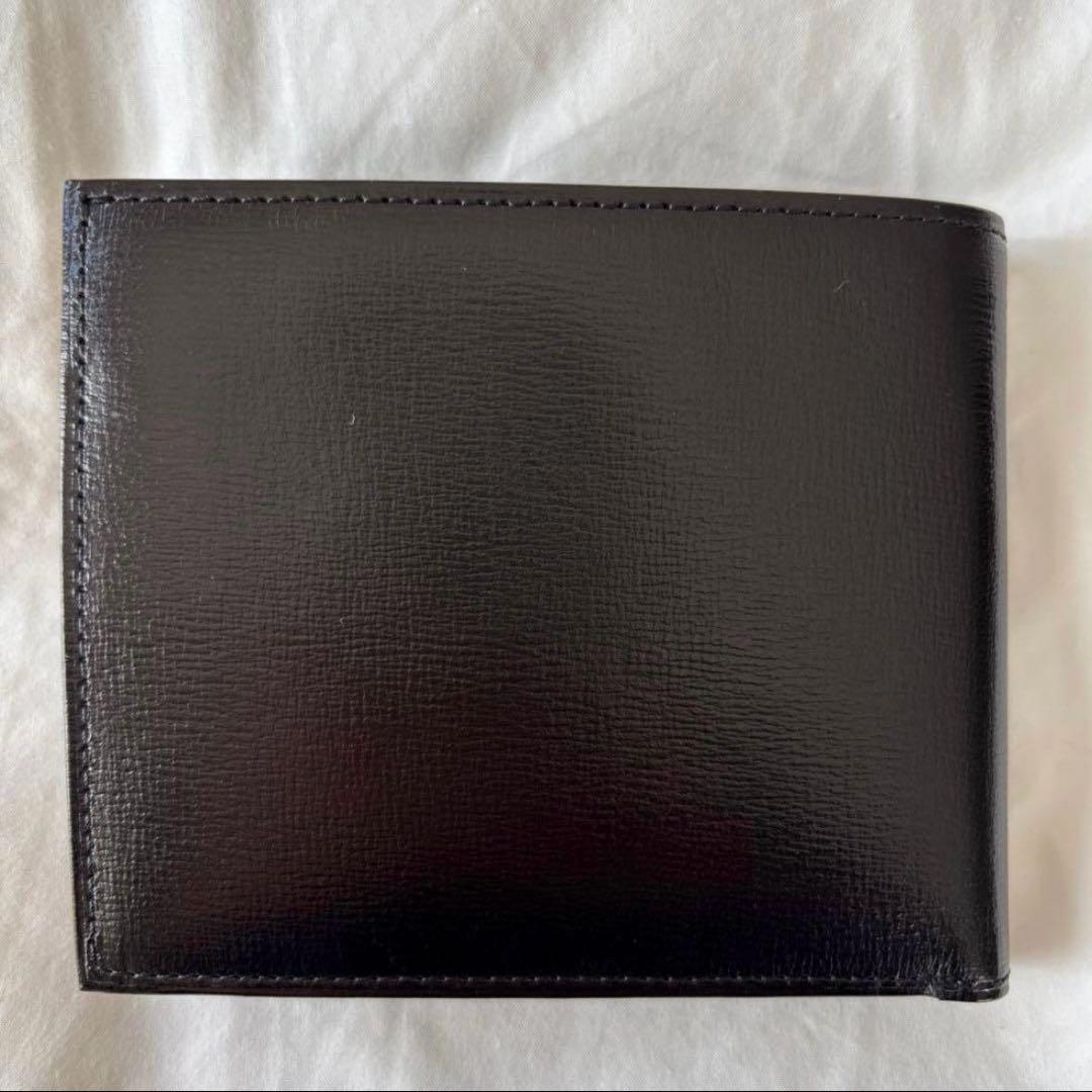 【新品未使用】Orobianco オロビアンコ 本革 二つ折り財布 小銭入れ　黒