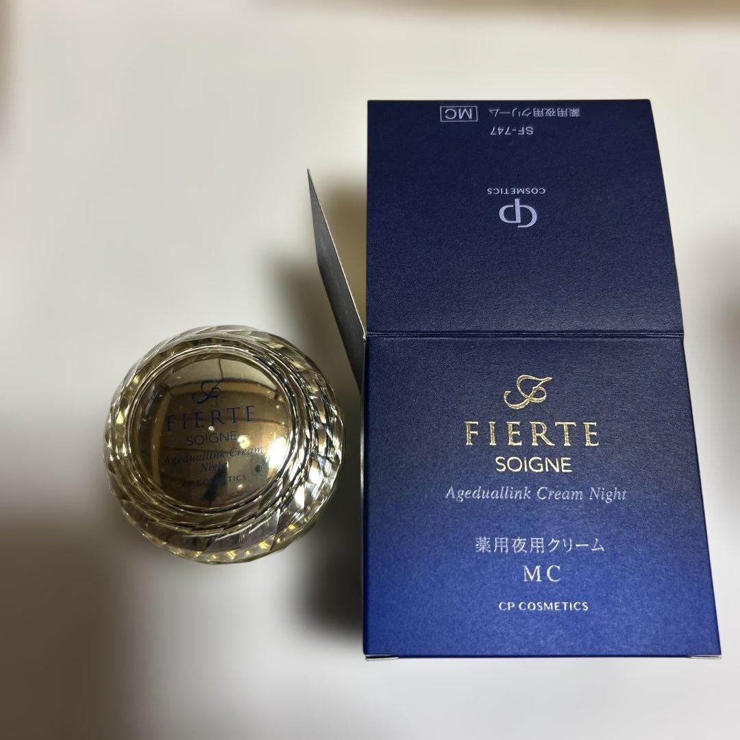 フェイスクリーム FIERTE SOIGNE Ageduallink Cream Night