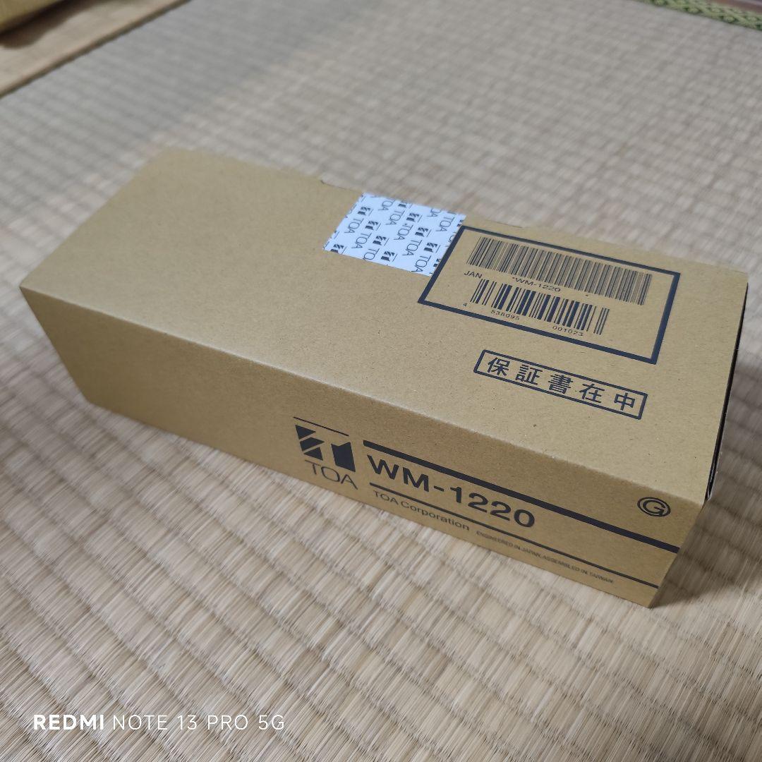 TOA WM-1220 ワイヤレスマイク 新品5本