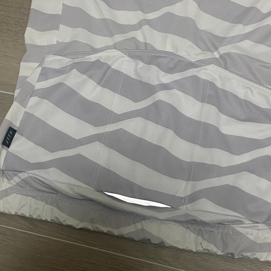 【美品】 チームフィットジャージ M 白灰ピンク