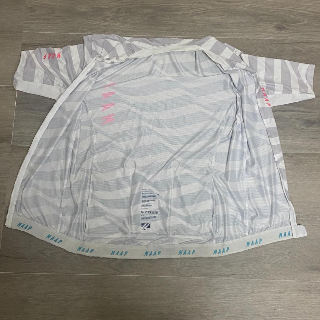 【美品】 チームフィットジャージ M 白灰ピンク