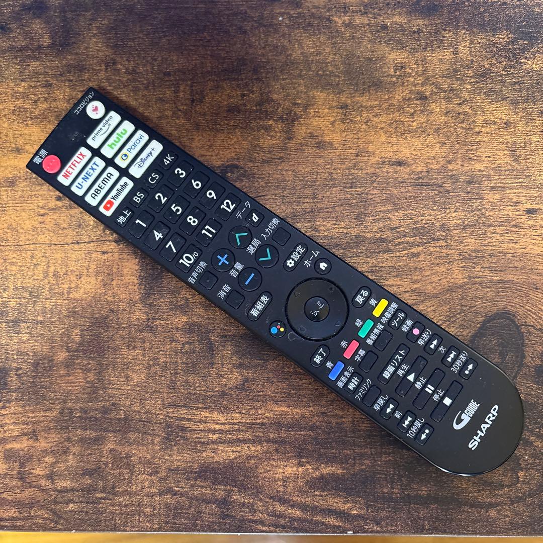 テレビ本体 60型 SHARP AQUOS 2024年製