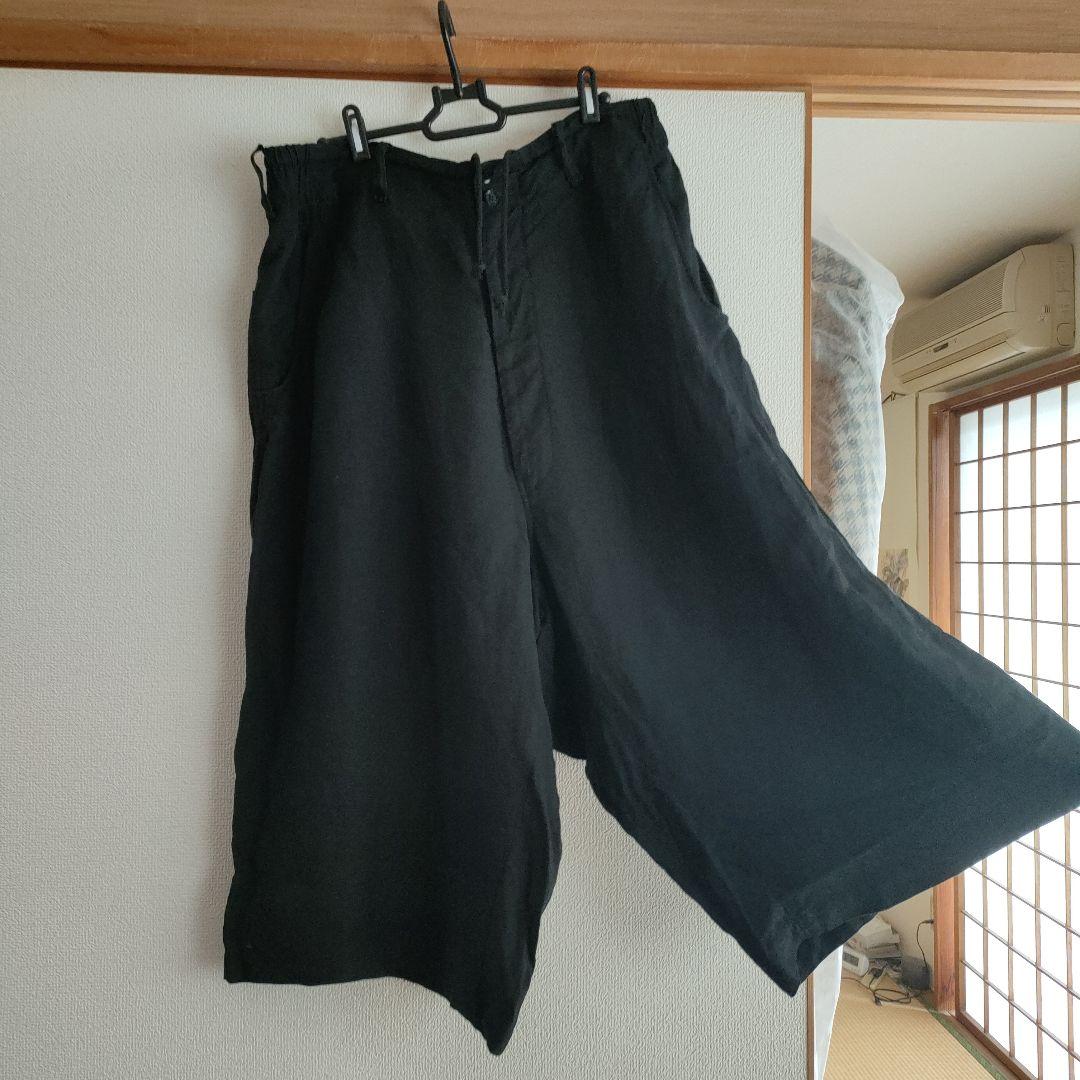 黒 サルエルパンツ MADE IN JAPAN