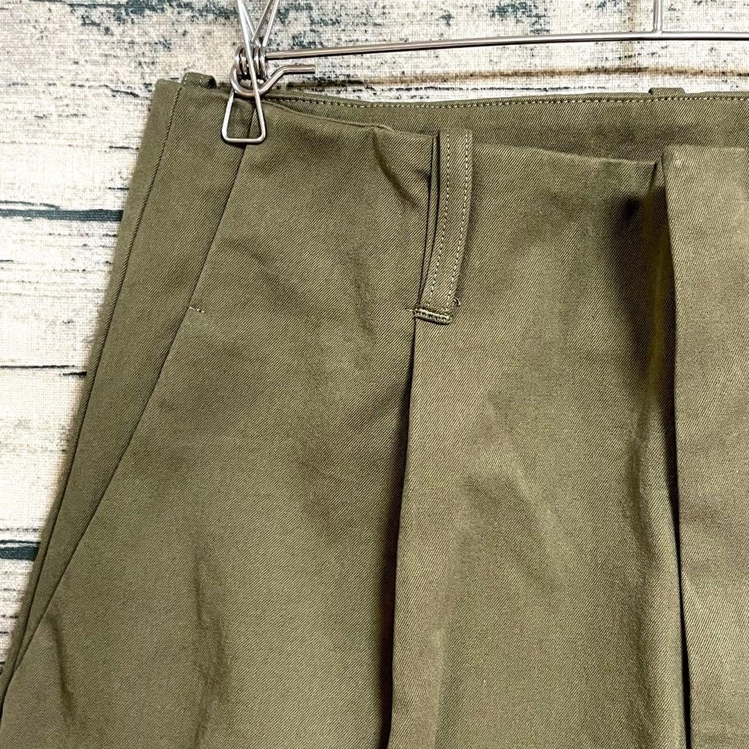 新品 JULYNINE タックパンツ カーキ 日本製 2024AW