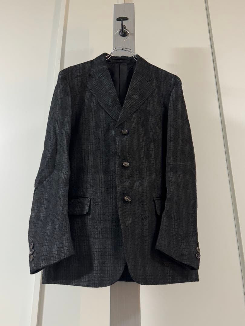 y*i様 コムデギャルソンオムプリュス　97AW バイアス期　ジャケット チェッ