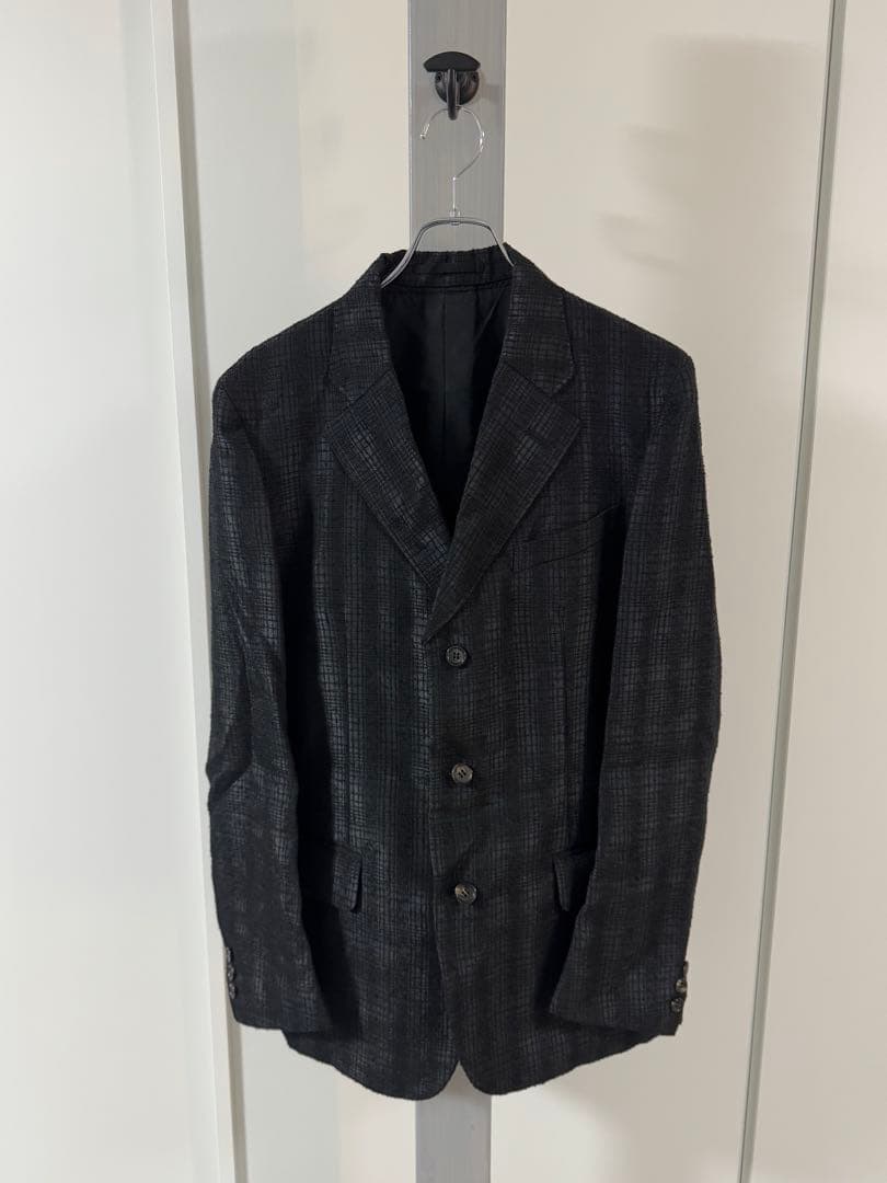 y*i様 コムデギャルソンオムプリュス　97AW バイアス期　ジャケット チェッ