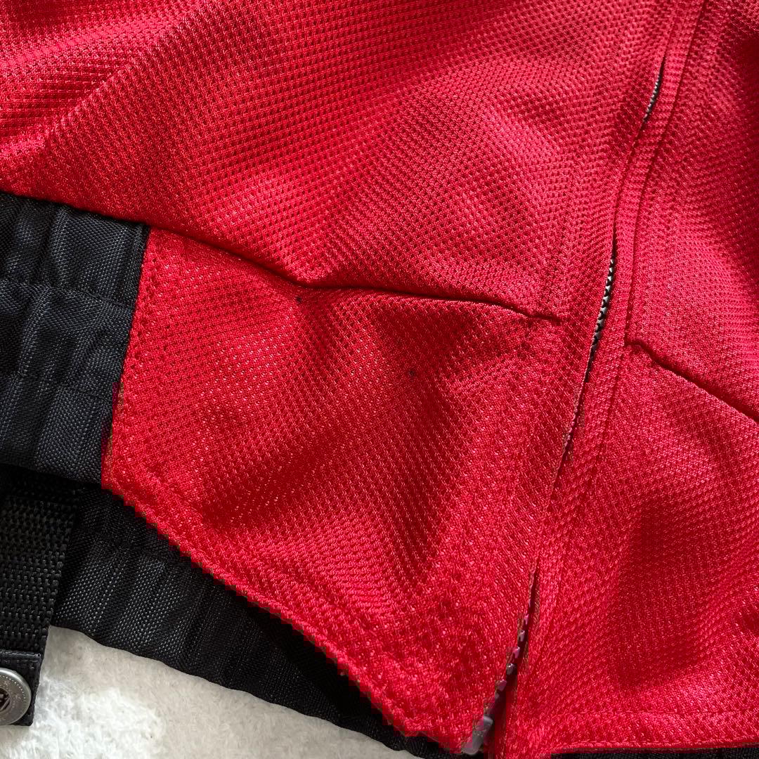 KISS RACING TEAM ライダースジャケット　バイク　メッシュ　L