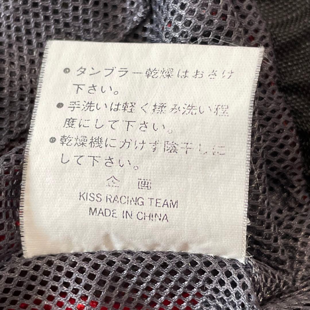KISS RACING TEAM ライダースジャケット　バイク　メッシュ　L