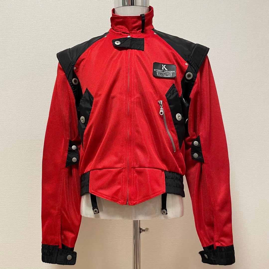 KISS RACING TEAM ライダースジャケット　バイク　メッシュ　L