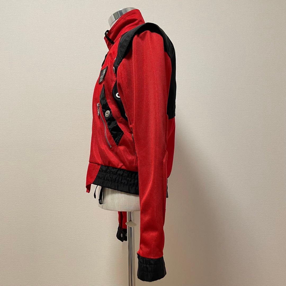 KISS RACING TEAM ライダースジャケット　バイク　メッシュ　L