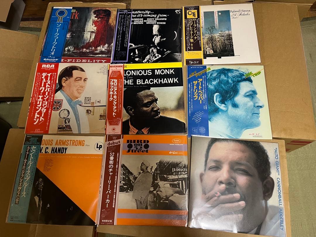 jazz LP まとめ売り　9枚セット　ジャズ　名盤　帯付き