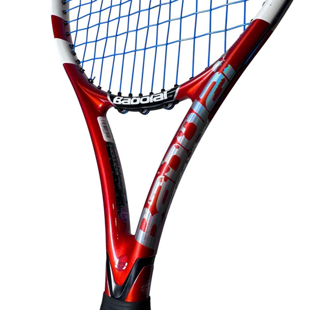 【希少】バボラ ピュアドライブ 135周年 記念 限定 赤ピュアドラ 硬式テニス